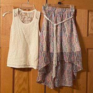 HI/LO SKIRT & TANK
